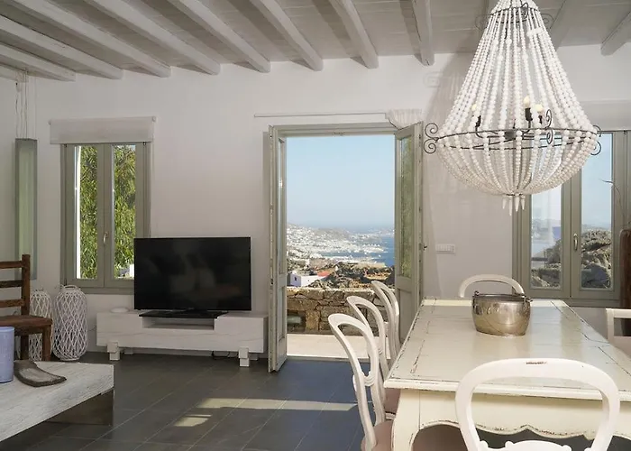 Vesper Jewel Luxury In Mykonos Villa Tourlos